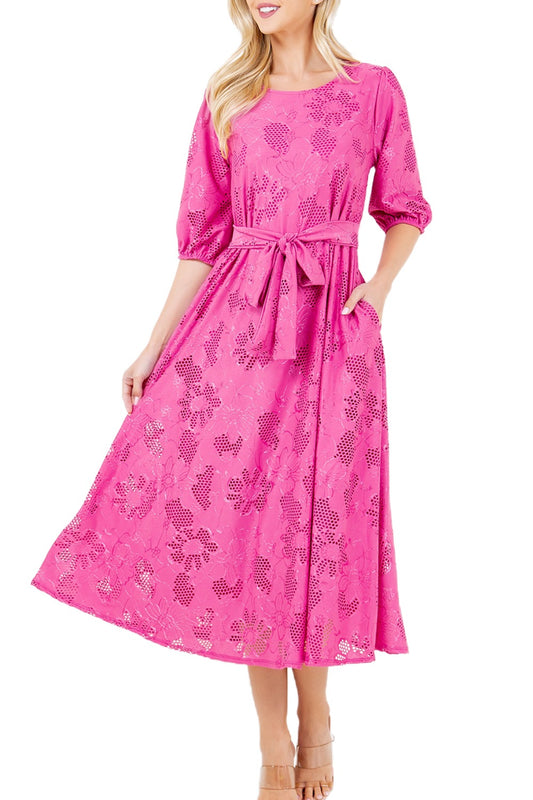 Nellie Floral Dress -2 color options- Adalyn Fashions