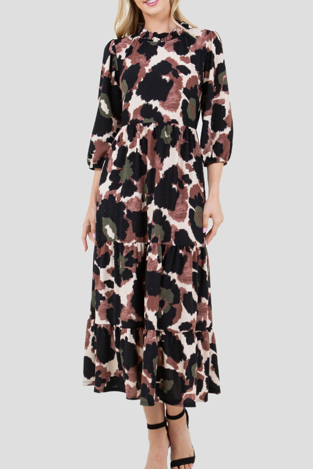 Dana Leopard Dress