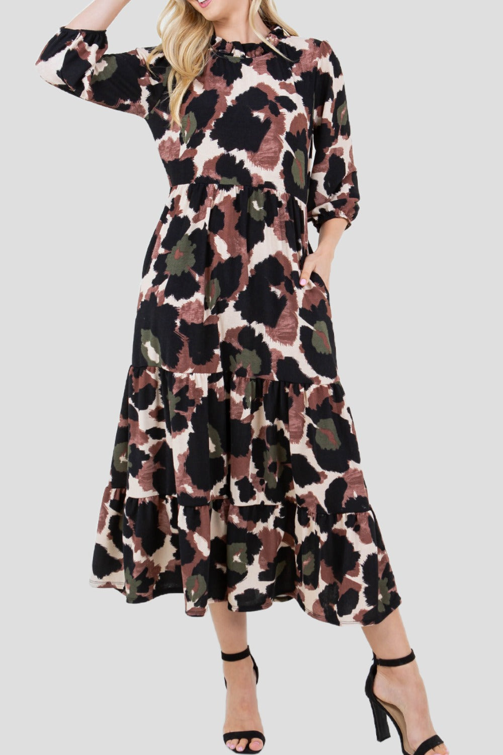 Dana Leopard Dress