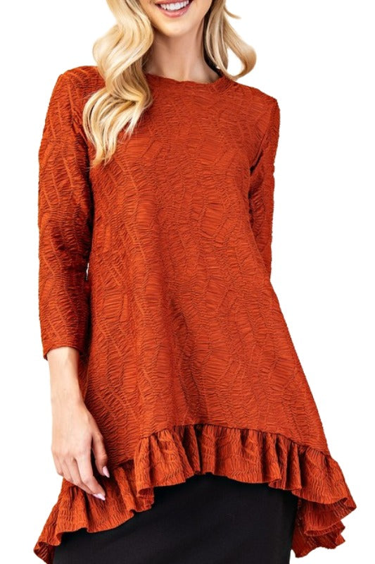 Autumn Textured Top -5 colors-