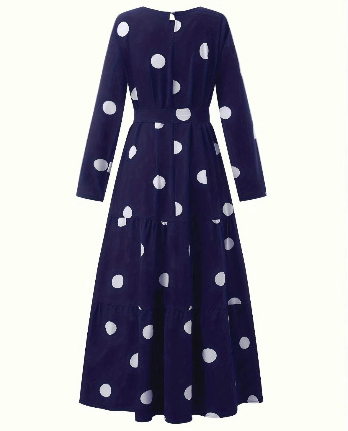 Dolly Polka Dot  Maxi Dress Adalyn Fashions