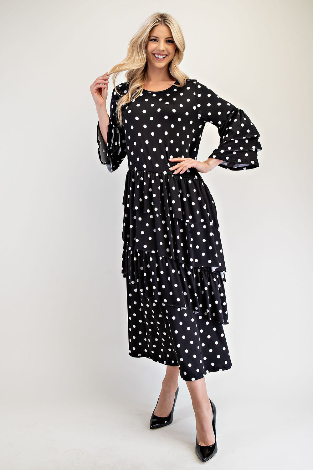 Allison Polka Dot Dress