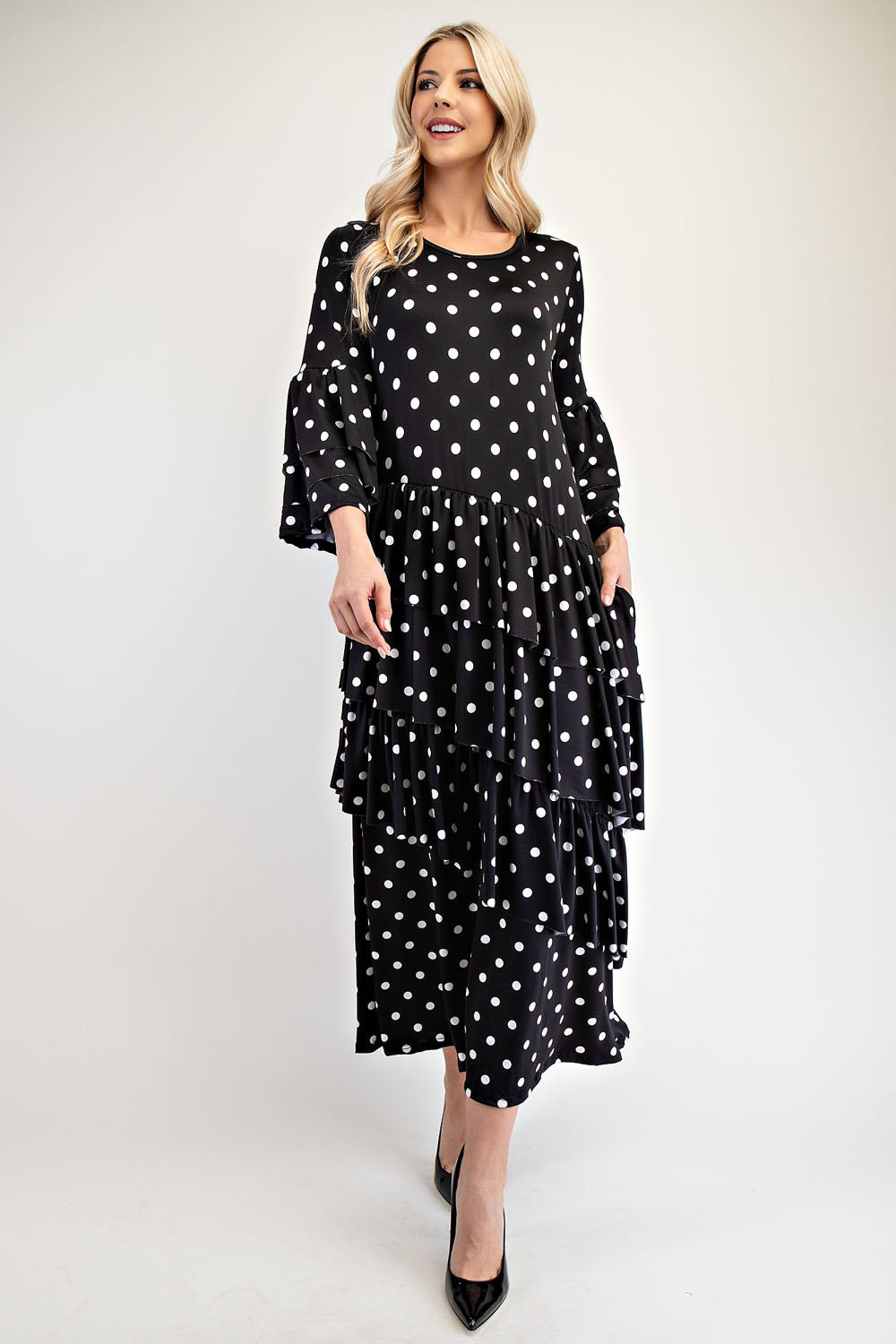 Allison Polka Dot Dress