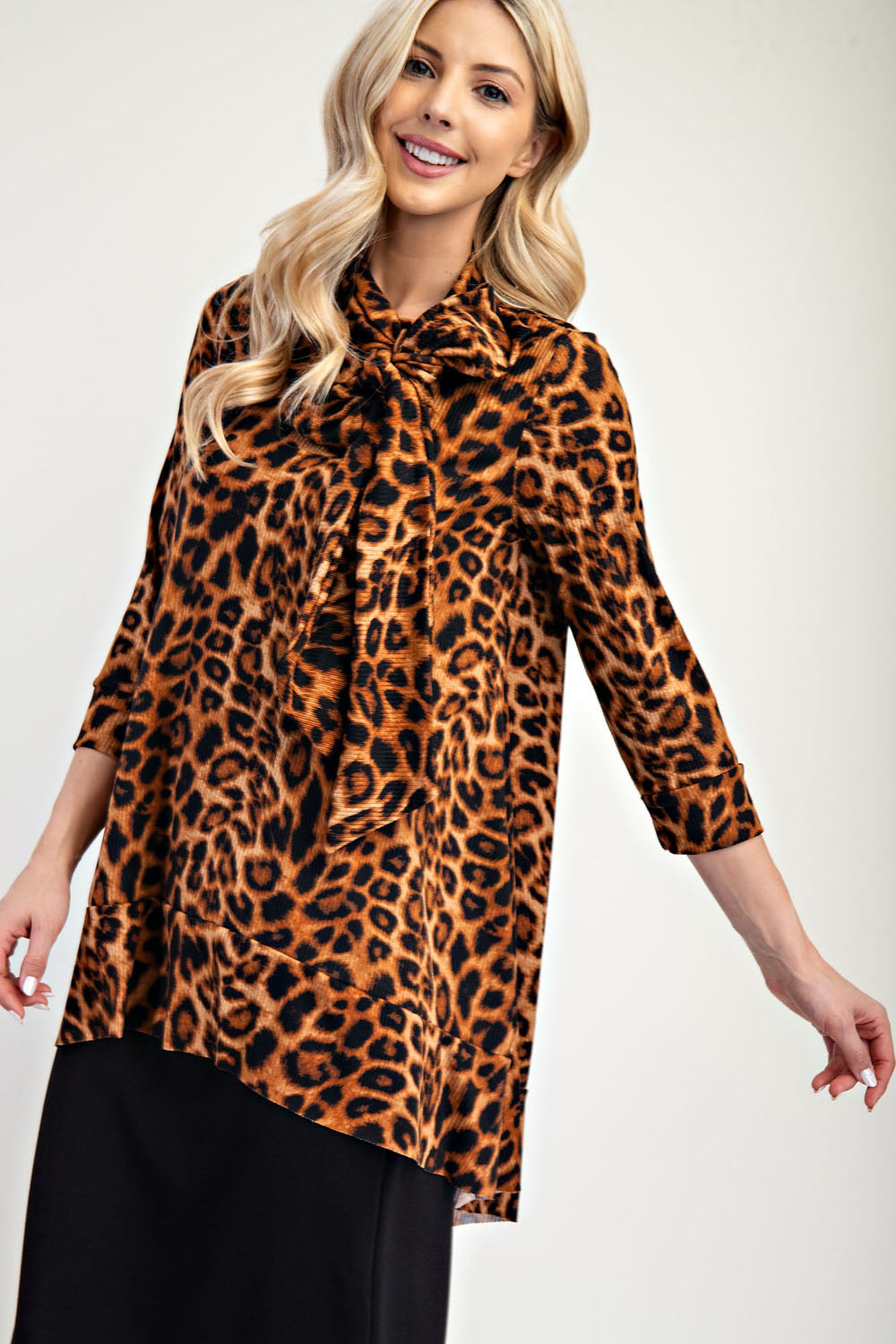 Millie Leopard High Low Top