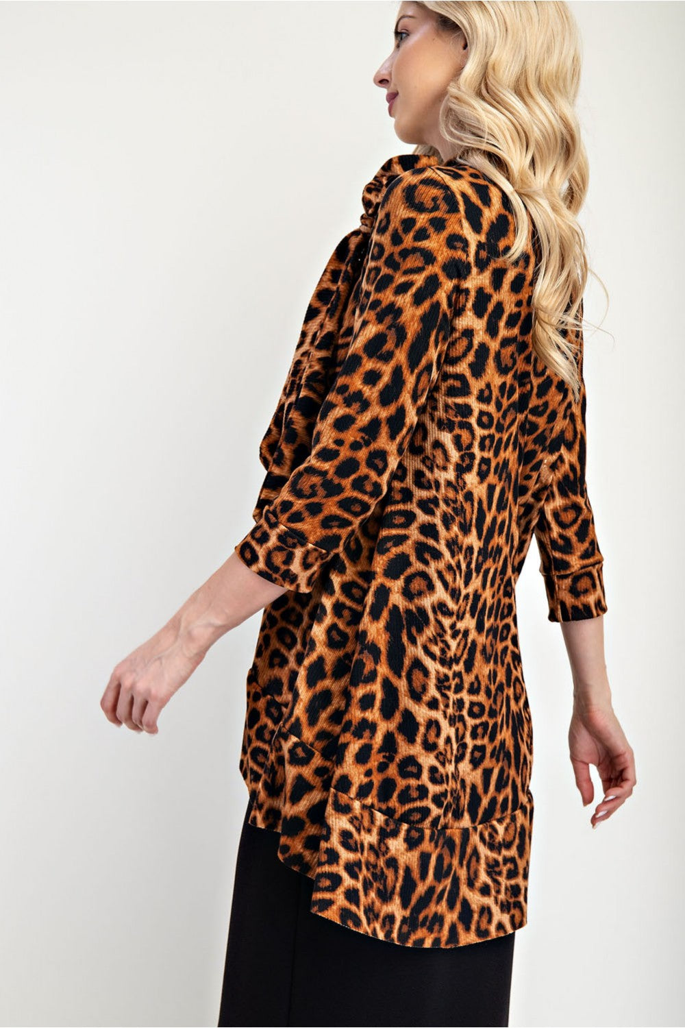 Millie Leopard High Low Top