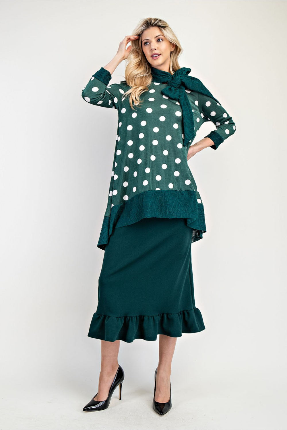 Julie Polka Dot TOP/SET -3color options-